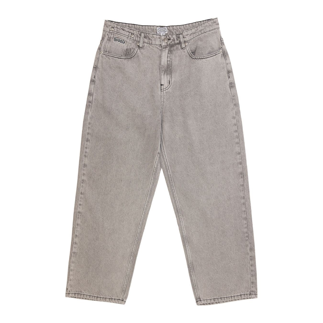Hoddle Ranger Jean: Light Wash Gray