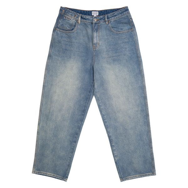 Hoddle Ranger Jean: Worn Wash Blue