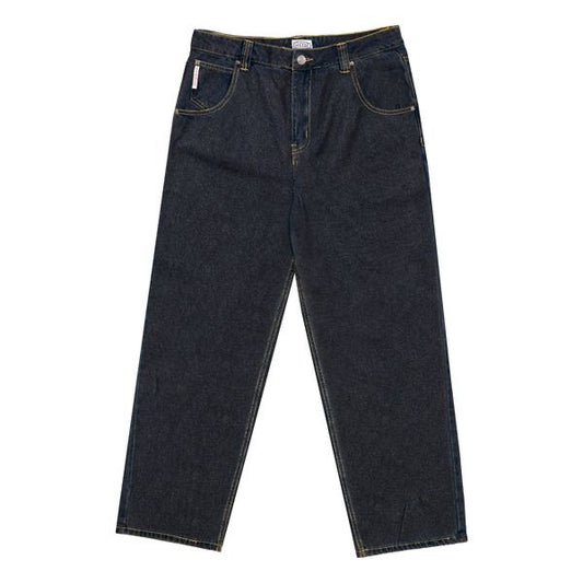 Hoddle Routine Straight Cut Jeans: Raw Indigo