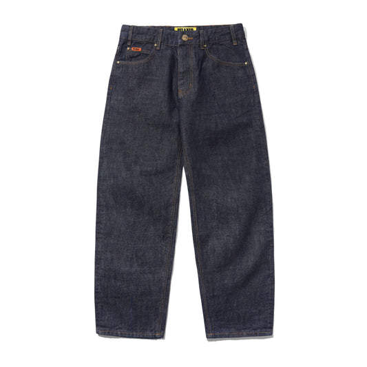 Butter Relaxed Denim Jeans: Selvedge Blue