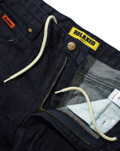 Butter Relaxed Denim Jeans: Selvedge Blue