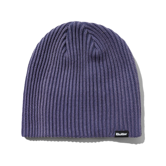 Butter Ribbed Skully Beanie Washed Dusk