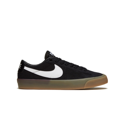 Nike SB Zoom Blazer Low Pro GT: Black/White/Gum
