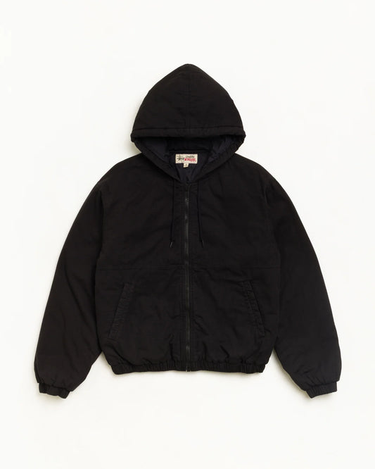 Stüssy Ripstop Work Jacket: Black