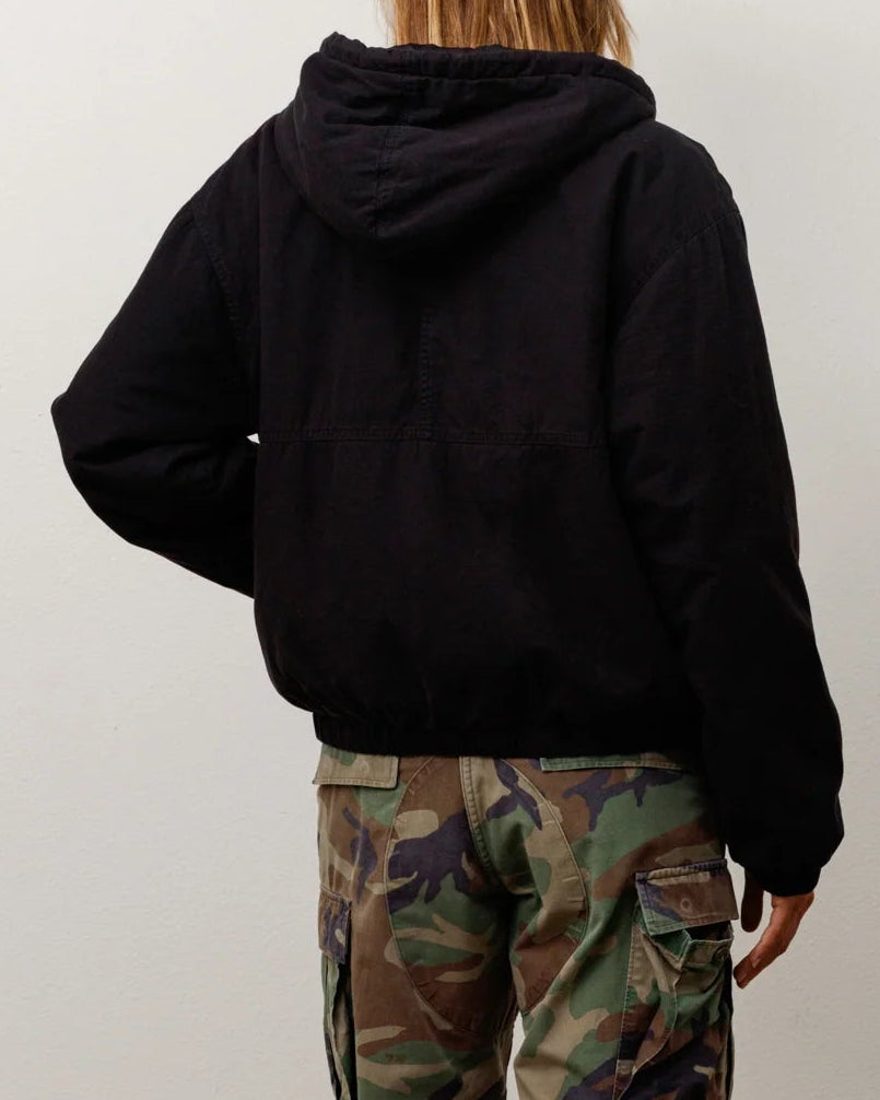 Stüssy Ripstop Work Jacket: Black