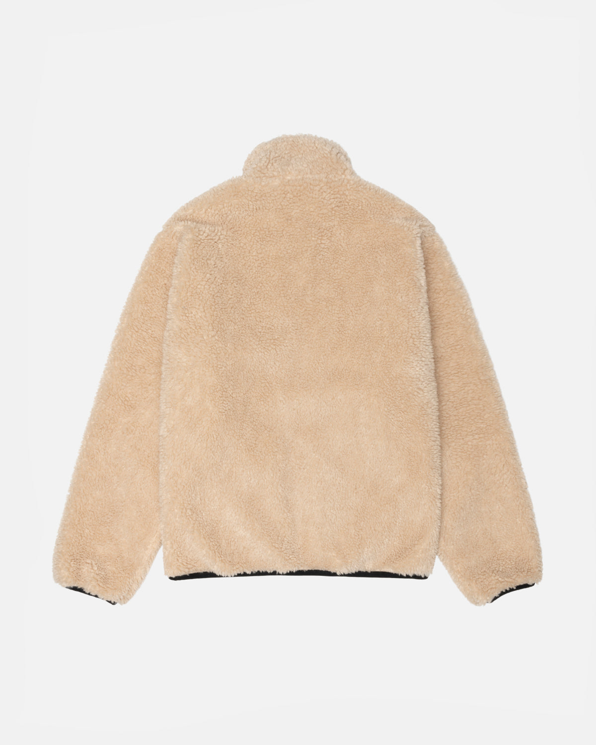 Stüssy Sherpa Reversible Jacket: Beige