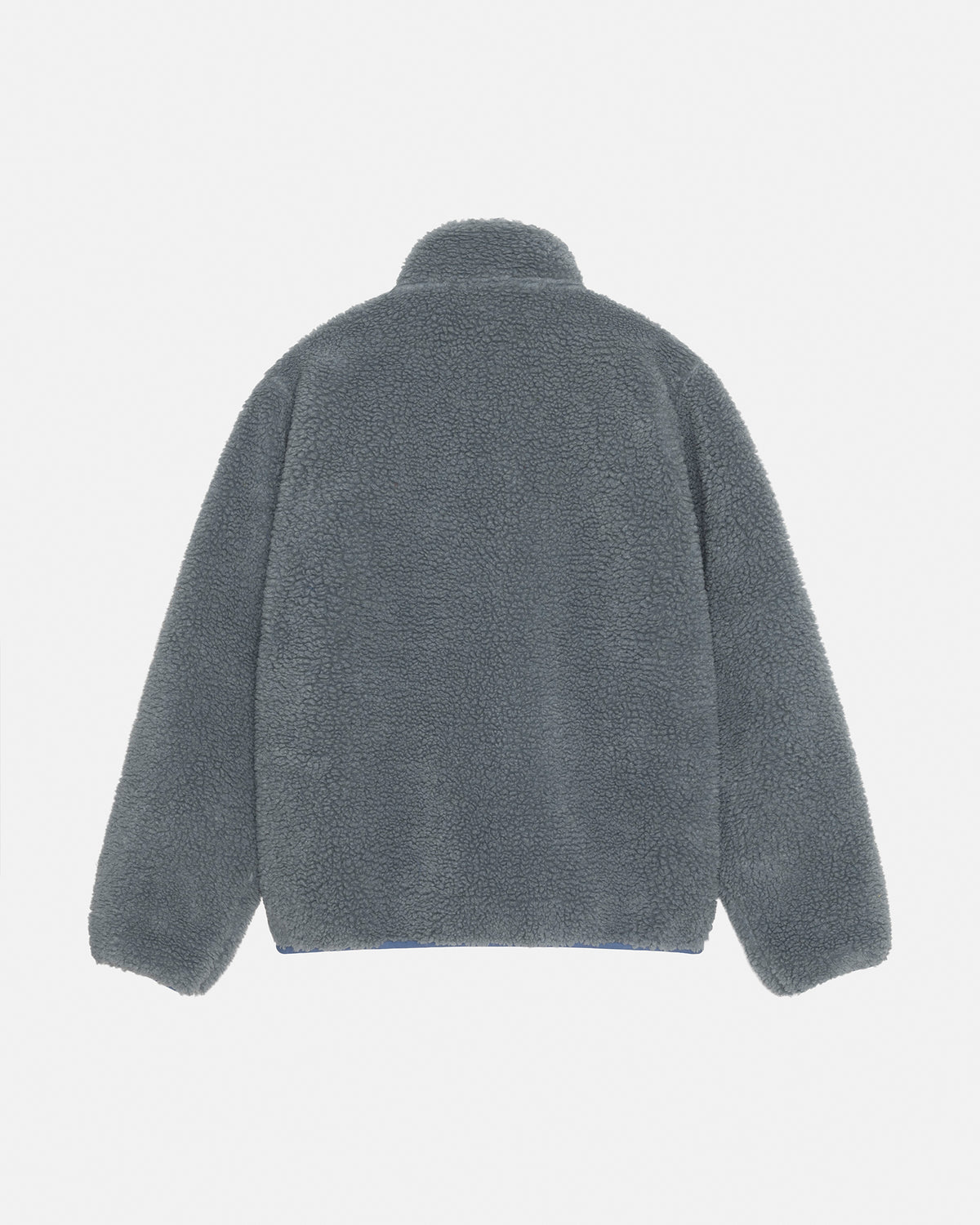 Stüssy Sherpa Reversible Jacket: Bluestone