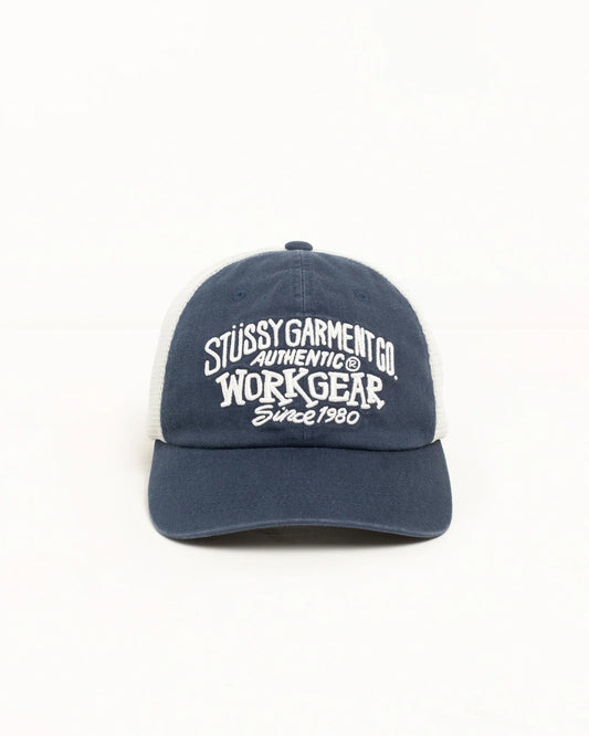 Black sherpa-lined cap with 'St. Barth' embroidery on a white background