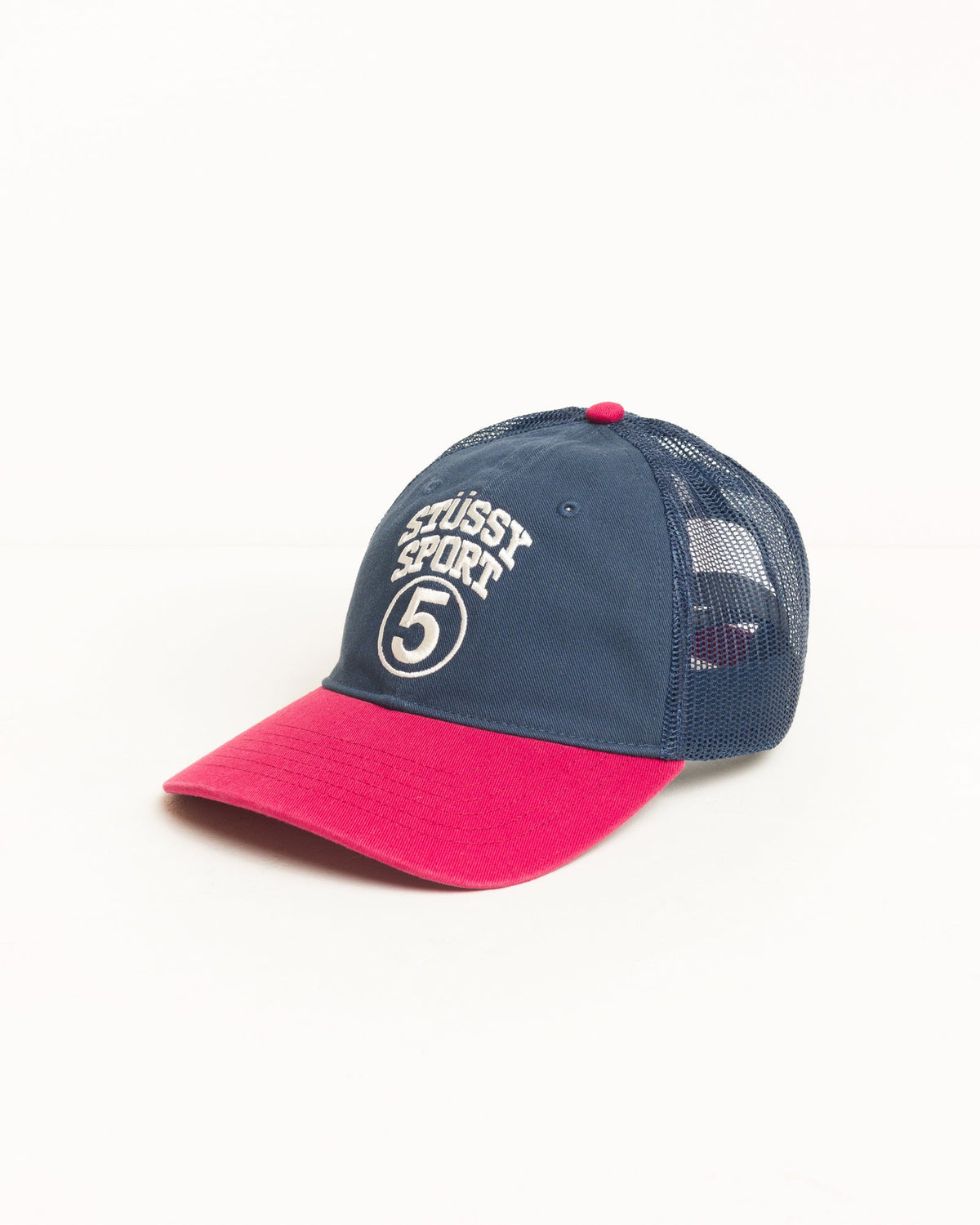 Stüssy Sport 5 Trucker Hat: Navy