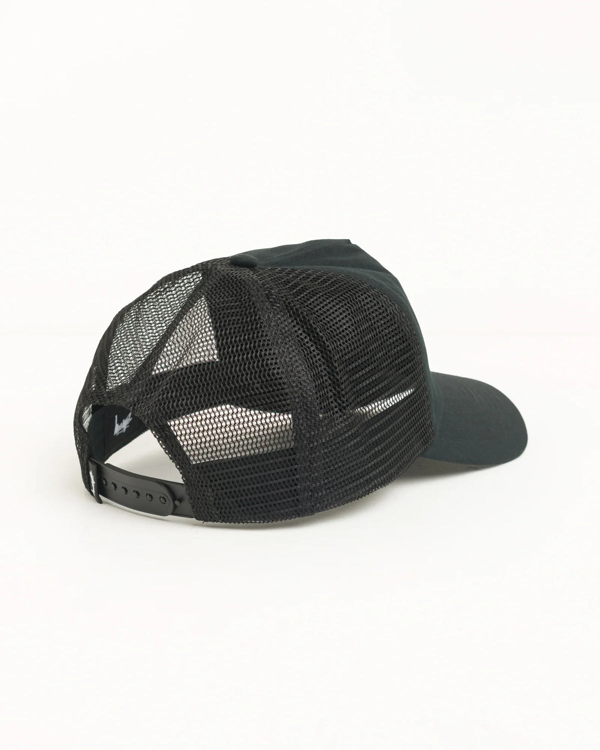 Stüssy S Crown Trucker Cap: Black