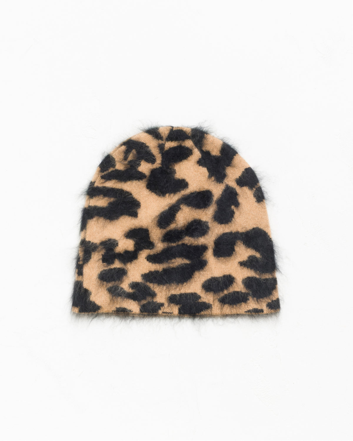 Stüssy Cashmere Leopard Skullcap