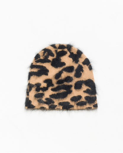 Stüssy Cashmere Leopard Skullcap