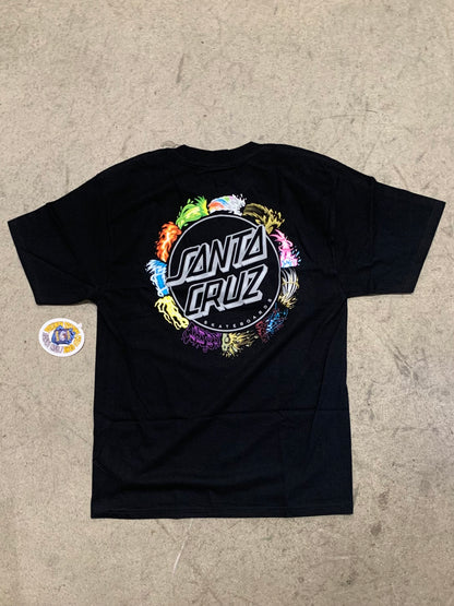 Santa Cruz Pokémon Power Dot Tee Black