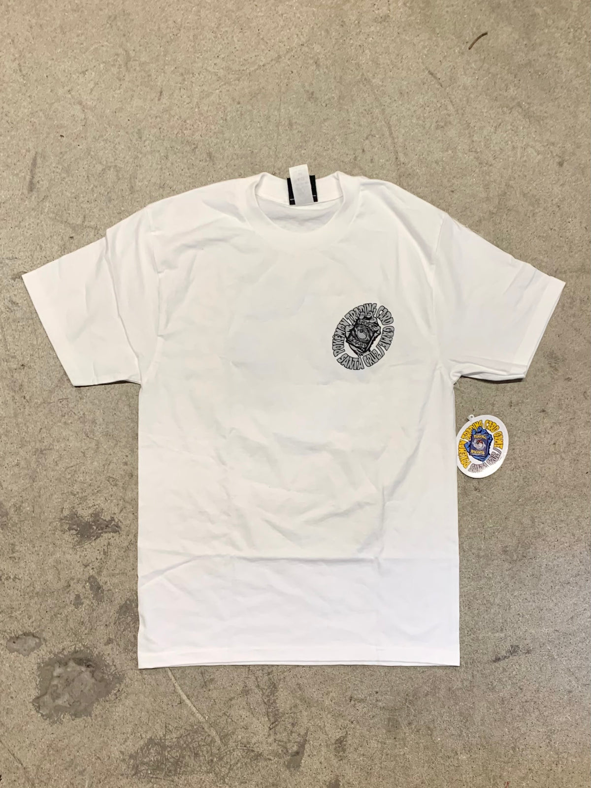 Santa Cruz Pokémon TCG Hand Tee White