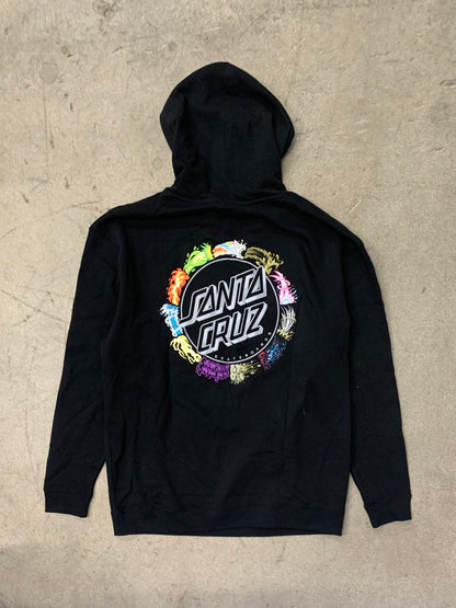 Santa Cruz Pokémon Power Dot Hoodie Black