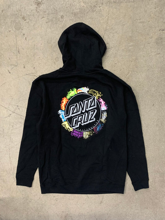 Santa Cruz Pokémon Power Dot Hoodie Black