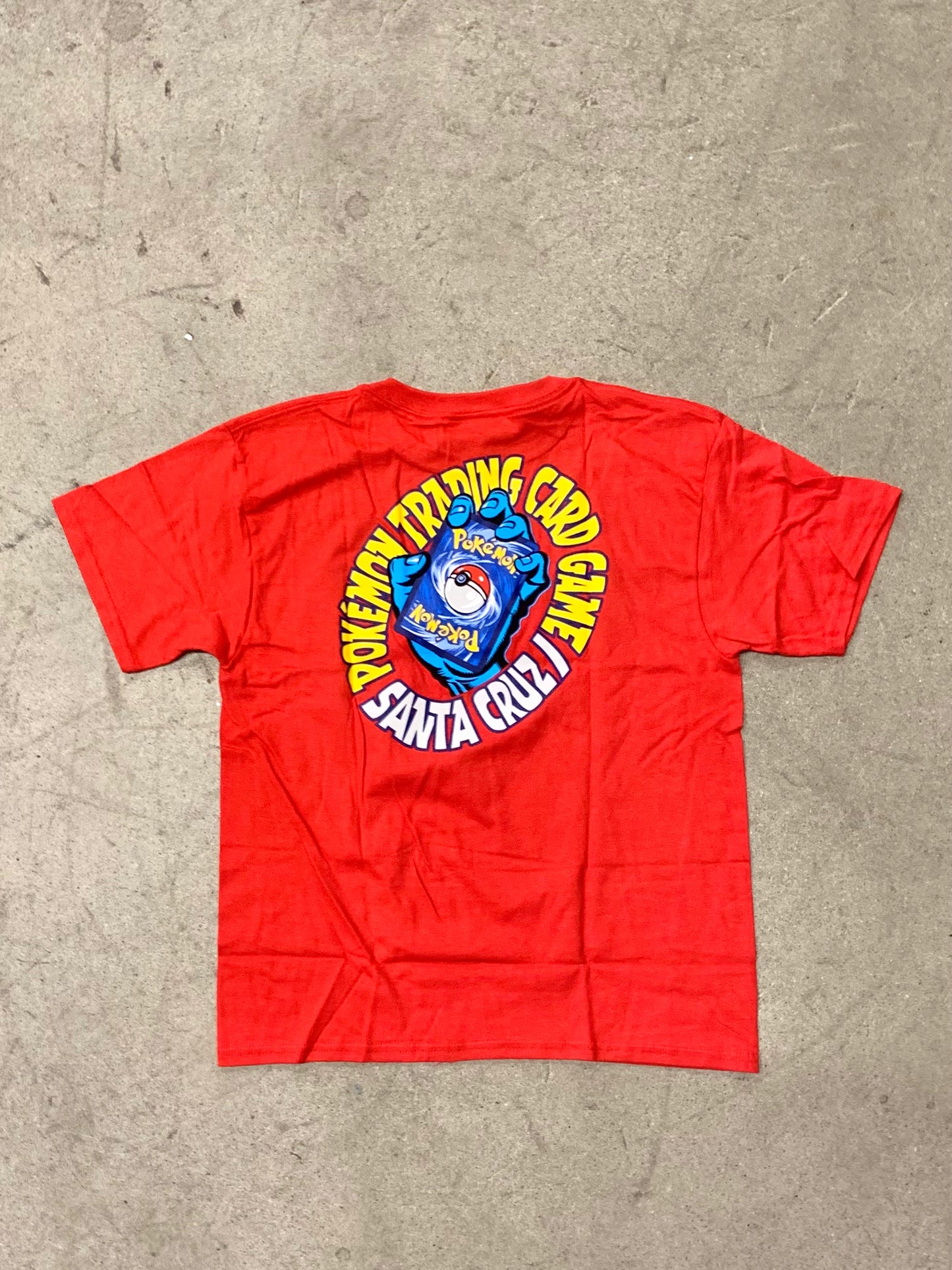 Santa Cruz Pokémon TCG Hand Youth Tee Red