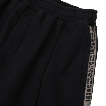 Pass-Port Rough Neg Organic Fleece Short Black