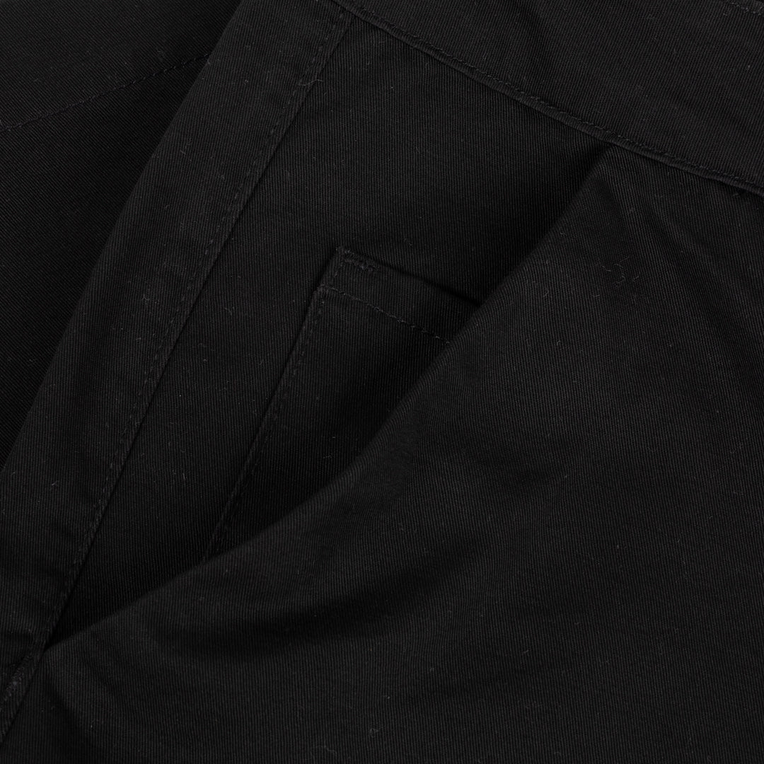 Dime Baggy Chino Shorts: Black
