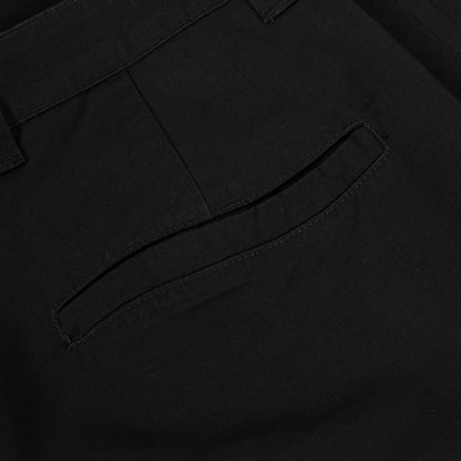 Dime Baggy Chino Shorts: Black