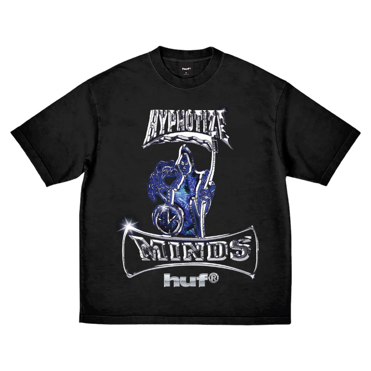 Huf X Three 6 Mafia Sizzurp Tee Black