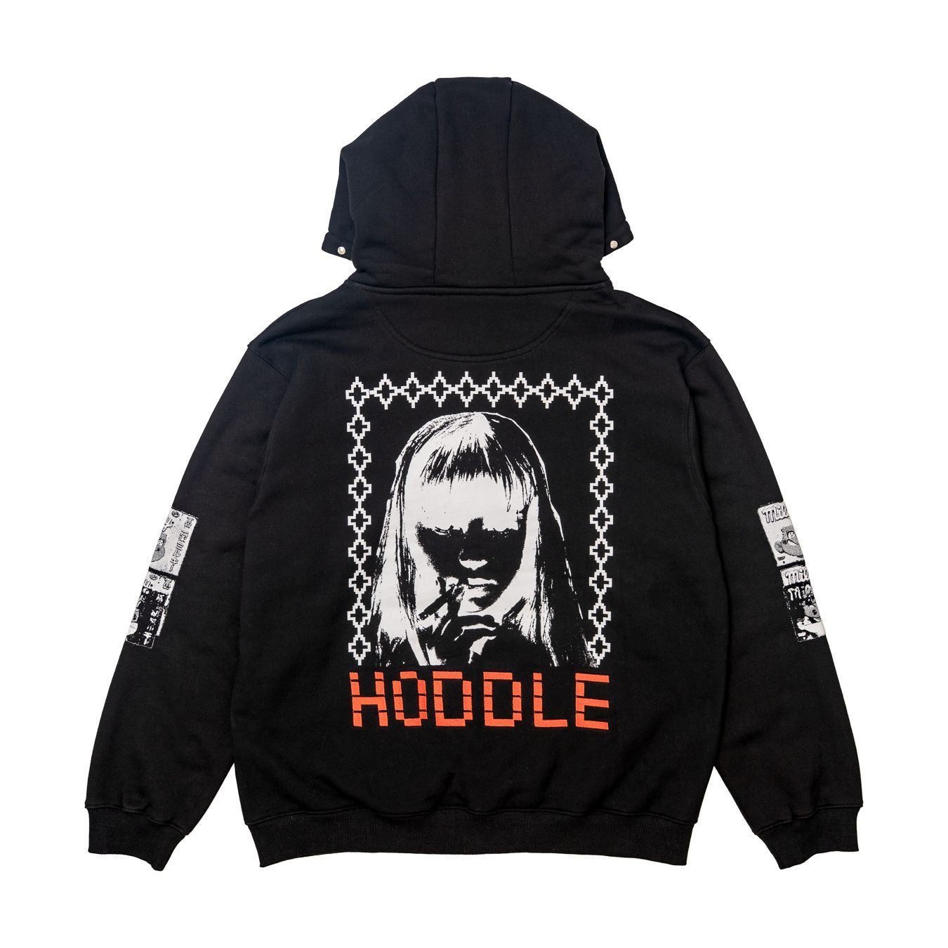 Hoddle Smoker Stud Hood Black