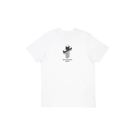 Sci-Fi Fantasy 2029 AD Tee White