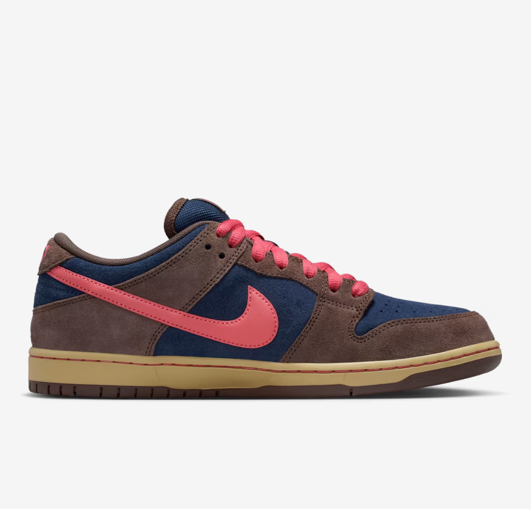 Nike SB Dunk Low Baroque Brown and Midnight Navy