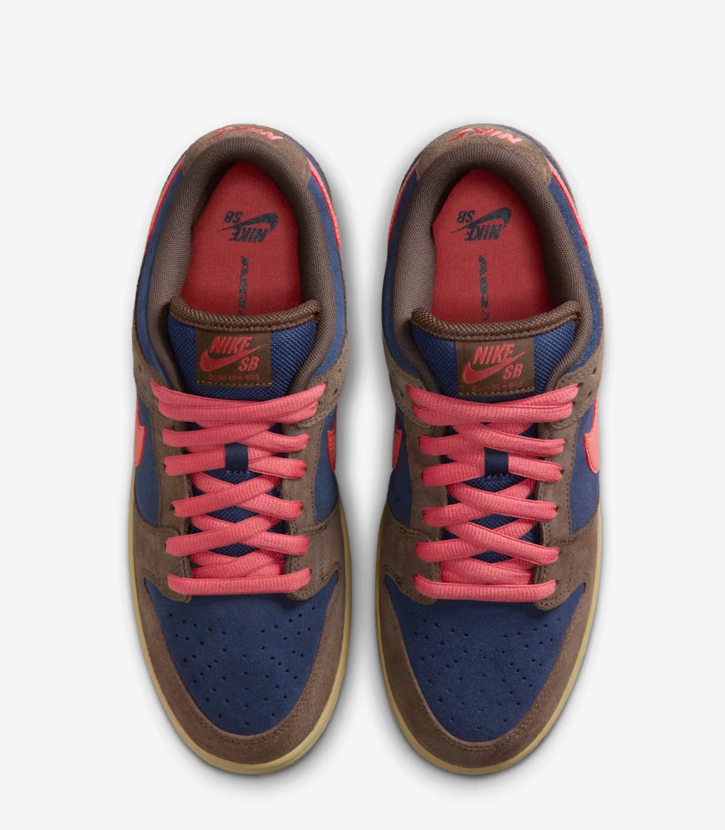 Nike SB Dunk Low Baroque Brown and Midnight Navy