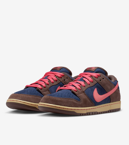 Nike SB Dunk Low Baroque Brown and Midnight Navy