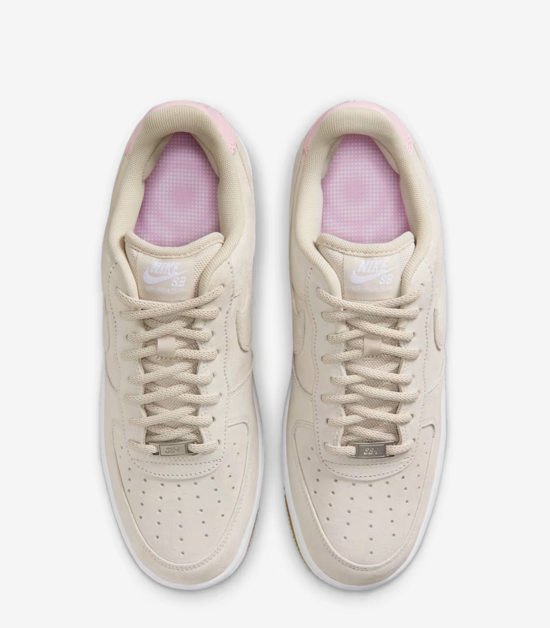 Nike SB AF-1 Low Light Orewood Brown and Pink Foam