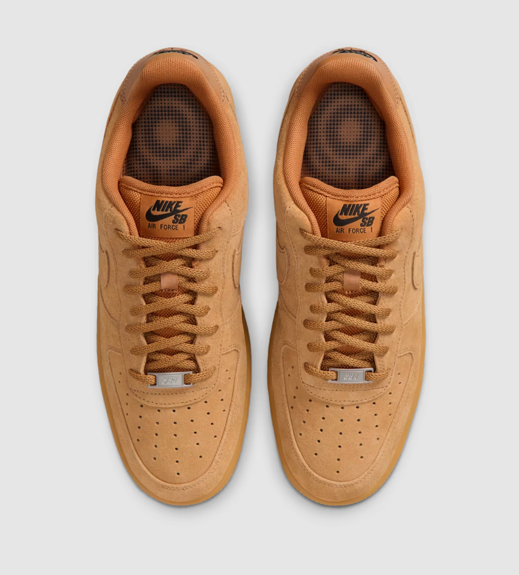 Nike SB Air Force 1 Low Flax and Black