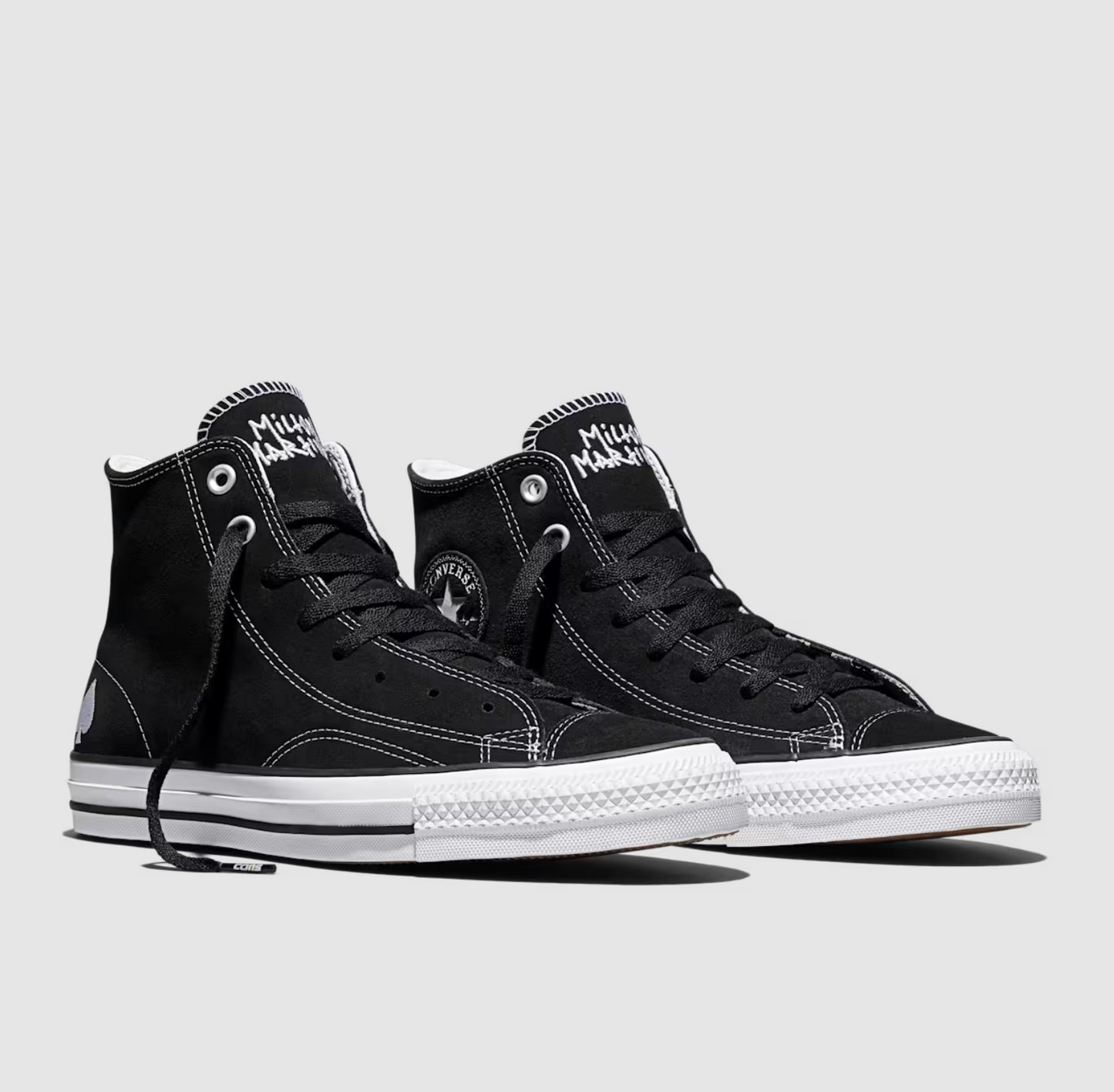 Converse CTAS Pro Hi Suede Milton: Black/White/Black