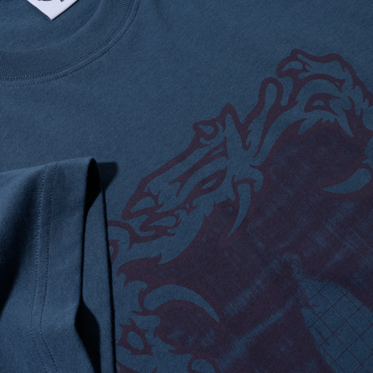 Polar Passing Resemblance Tee Grey Blue