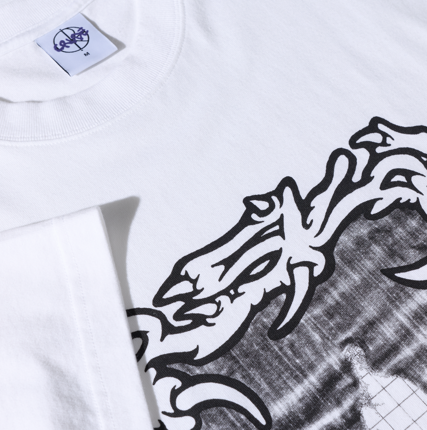 Polar Passing Resemblance Tee White