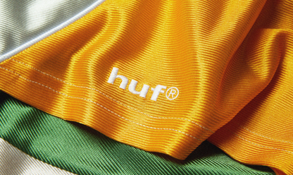 Huf Bradley Basketball Short Acid Green
