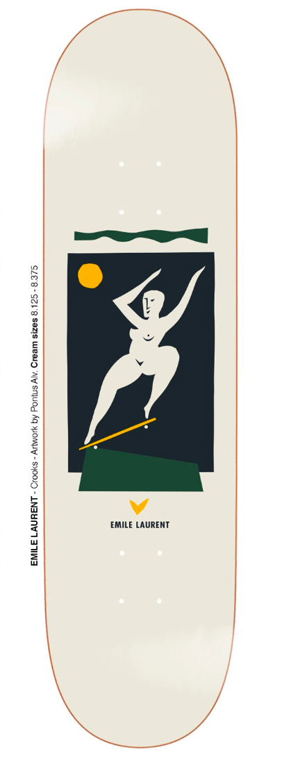 Polar Emile Laurent Crooks Deck 8.375