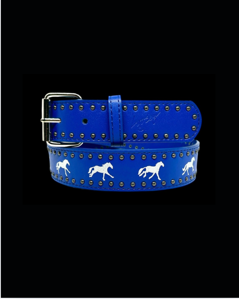 Loosey Stallion Belt Blue