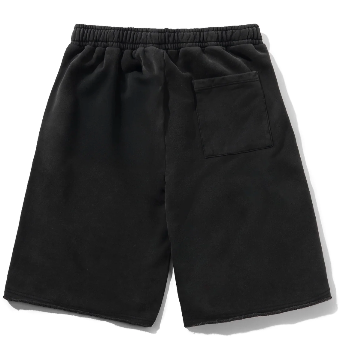 Butter Fleece Shorts Washed Black