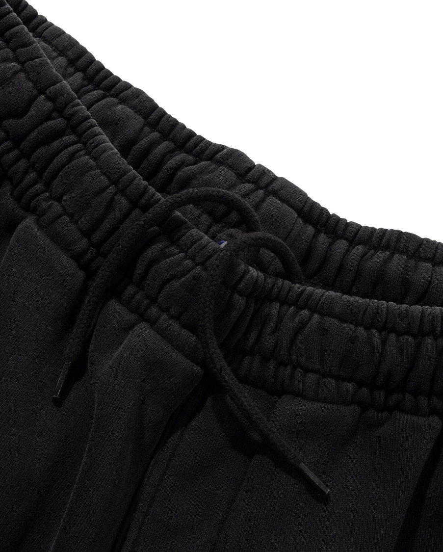 Butter Fleece Shorts Washed Black