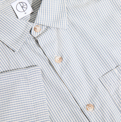 Polar Mitch Shirt: Blue Check