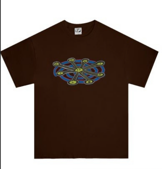 Limosine Web Tee Brown