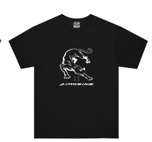 Limosine Panther Tee Black