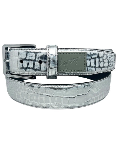 Loosey Silver Surfer Croc Belt