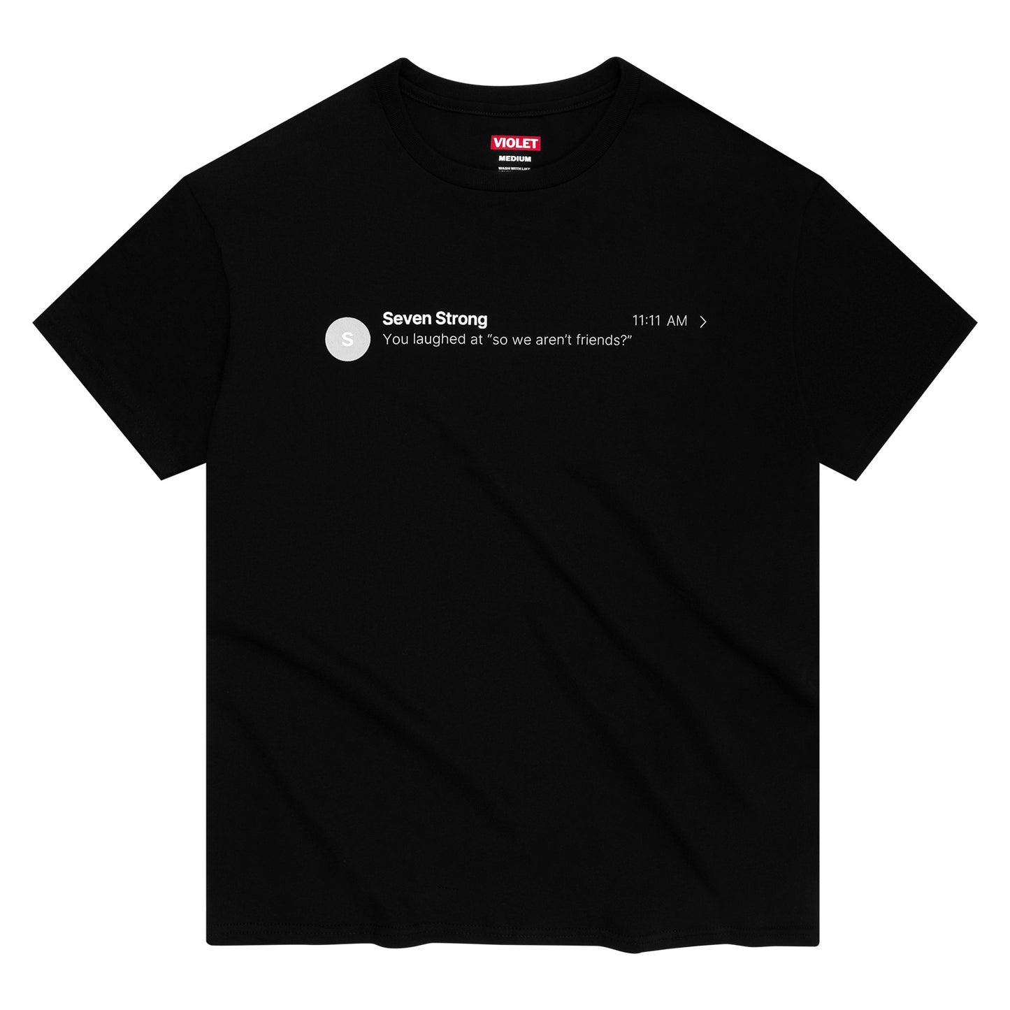 Violet "So We Aren't Friends" Tee