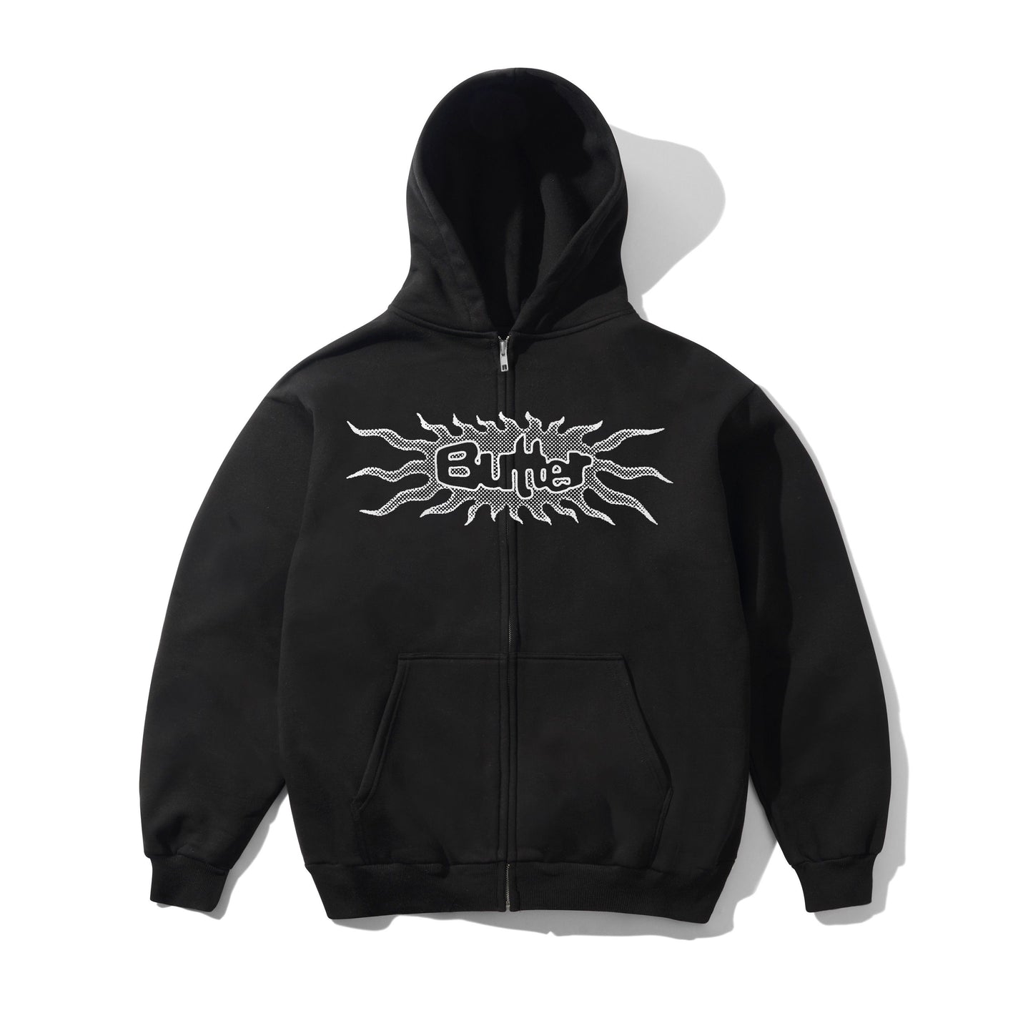 Butter Solar Zip-Thru Hood Black