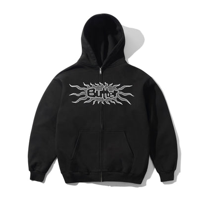 Butter Solar Zip-Thru Hood Black