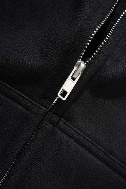 Butter Solar Zip-Thru Hood Black