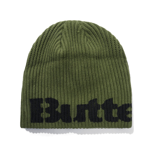 Butter Stencil Skully Beanie Army