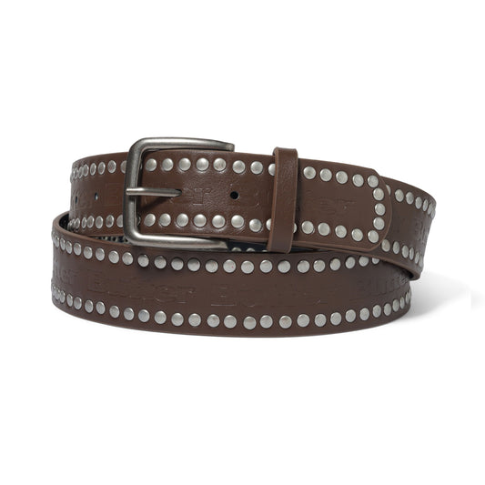 Butter Studded Belt: Brown